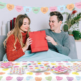 99Pcs Valentine's Day Party Supplies Conversation Heart Party