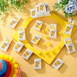 Yookeer 20 Sets Funny Resin Duck Gag Gift Bulk Yellow Resin Finger