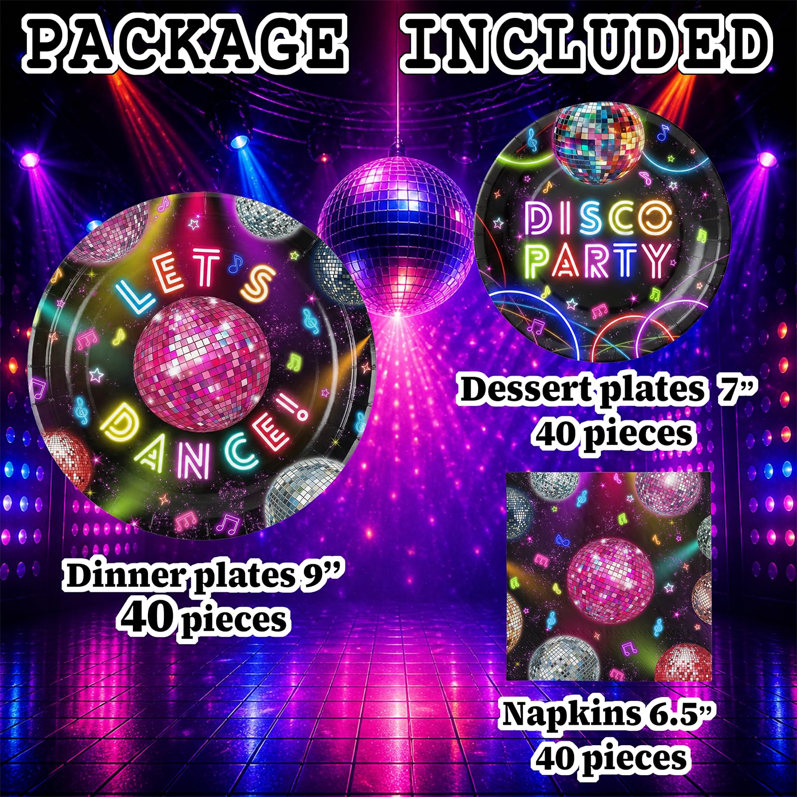 Disco Birthday Party Decorations – Retro Party Fovrs, Disco Birthday