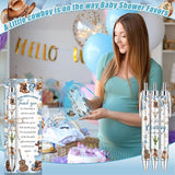 145 Pieces Cowboy Baby Shower Favors for Guest A Little Cowboy is On