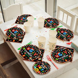 96Pcs Christmas Ugly Sweater Party Plates Merry Christmas Party