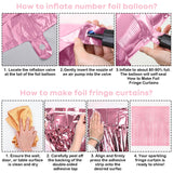 Pink Bow Birthday Decorations, Coquette Party Decoration for Girls