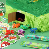 141 Pcs Dinosaur Piñata for Birthday Party Dino Piñata Set