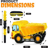 Small Dump Truck Pinata Bundle with a Blindfold and Bat 16 x 9 x 6.5