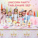 452 Pcs Unicorn Themed Birthday Party Decorations Include Unicorn