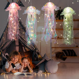 Glitter Iridescent Jellyfish Hanging Decor Jellyfish Kit for Under The
