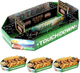 Football Party Supplies Kit 3 Pcs Large Football Paper Food Plates