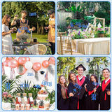 Graduation Decorations 2026, 20 PCS Sparkling Black and Blue