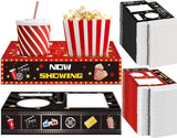 50 Pcs Movie Night Supplies Movie Night Snack Trays Theater Snack