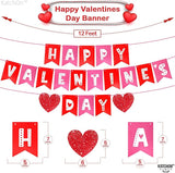 Valentines Day Decorations Arch Set Pack of 115 Happy Valentines Day