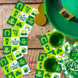 St Patrick's Day Paper Plates and Napkins Tableware Set Serves 60