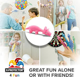 X-Protector Rubber Dinosaur Slingshot - 12 PCS Pack - Flying Finger