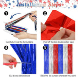 2 Pack 4th of July Decorations, 3.28 FT x 7.05 FT 250 Anniversary