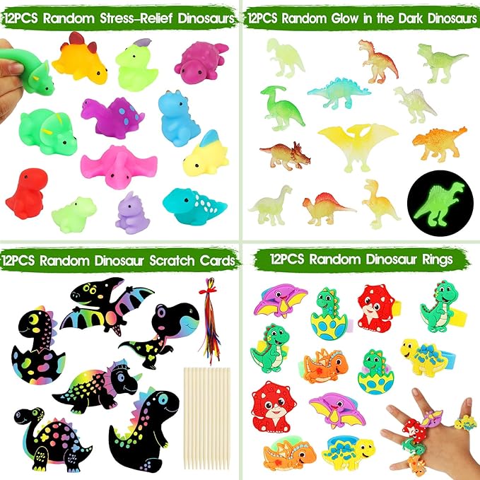 352PCS Dinosaur Party Favors Dinosaur Birthday Party Decorations