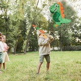 Dinosaur Pinata for Boys Birthday Party with Bat Paper Blindfold and