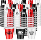 150 Pcs Casino Party Cups 2 oz Plastic Shot Glass Poker Tumbler for