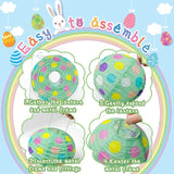 Pastel Paper Lanterns for Easter Party Decorations 12pcs Macaron