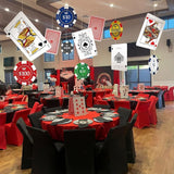 Casino Party Hanging Decorations Casino Night Party Banners Poker