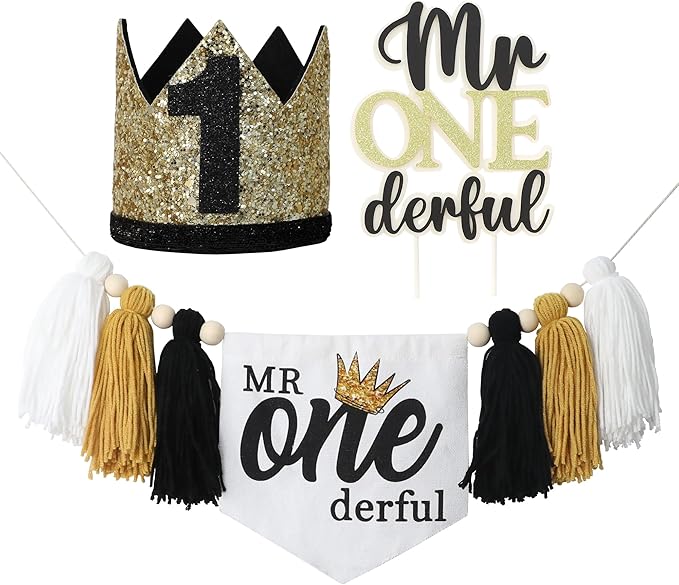 Mr Onederful Baby First Birthday Party Decorations Mr Onederful High