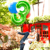 KatchOn, Light Green Number 3 Balloon - 40 Inch | Green 3 Balloon