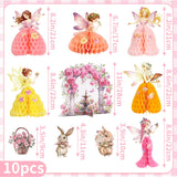 Paper Jazz Fairy Birthday Party Centerpieces for Table, Fairy