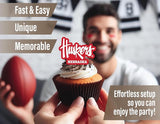 Nebraska Huskers Party Supplies for Football, Birthday Gift,