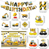 Construction Birthday Party Supplies & Decorations Kit with