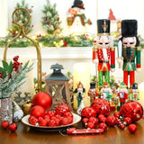 XmasExp 24ct Mini Christmas Ball Ornaments Shatterproof Christmas