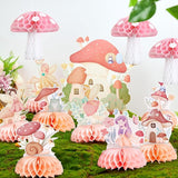 12 PCS Fairy First Birthday Decoration Fairy Centerpieces for Tables