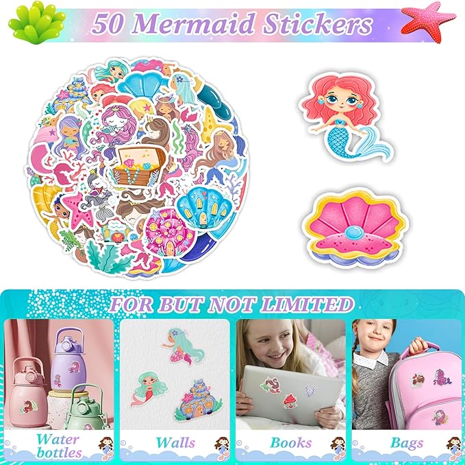 Mermaid Party Favors 12 Pack Mermaid Birthday Party Supplies Goodie