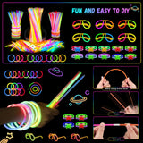 OLUPP Glow in the Dark Party Supplies, 264 PCS Light Up Party Favors