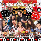 81 PCS Casino Theme Party Decorations Las Vegas Party Decorations