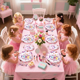 96 Pcs Threenager Birthday Decorations Girl Makeup Spa 3rd Birthday