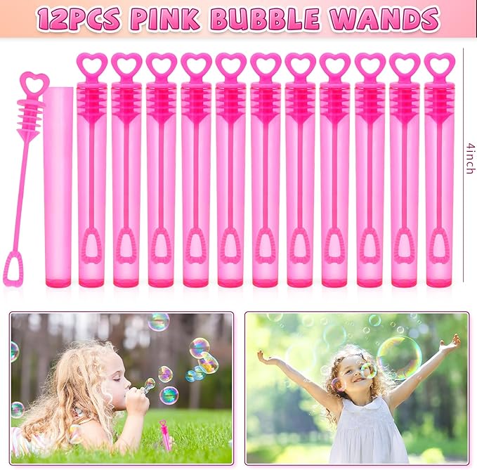 110Pcs Cowgirl Party Favors Hot Pink Princess Birthday Supplies for