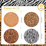 Jungle Zoo Animal Print Party Supplies Disposable Jungle Safari