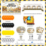 Construction Birthday Party Supplies 251 PCS Construction Birthday
