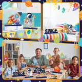 6 Pcs Space Theme Party Decoration Outer Space Table