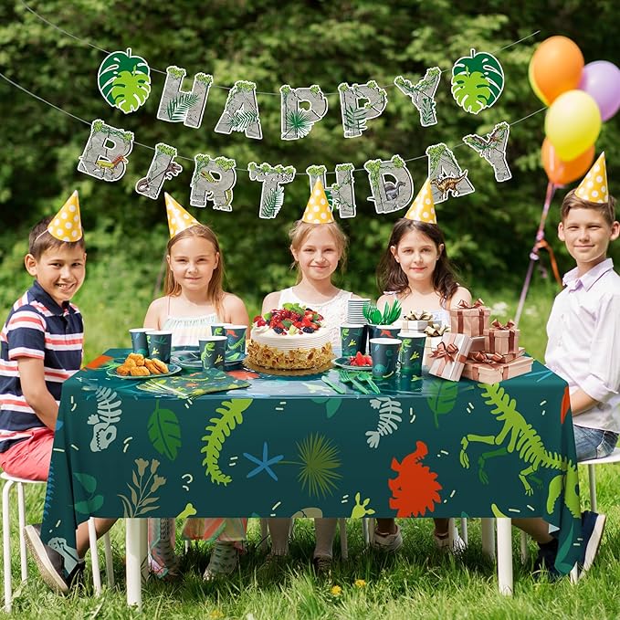 Dinosaur Birthday Decorations 170 Pcs Dinosaur Party Supplies