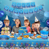 246 Pack Under the Sea Party Supplies Ocean Sea Party Tableware Set