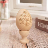 Easter Basket Stuffers He is Risen Wooden Egg Decoration Christian