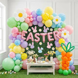 Easter Balloon Garland Kit & Easter Party Decorations with Foil