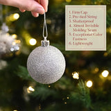 Valery Madelyn Christmas Tree Decorations Ornament Set, 50ct 2.36 #8