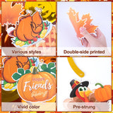 Pre-Assembled Girly Friendsgiving Party Decorations with Hanging