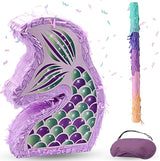 4E's Novelty Mermaid Pinata With Bat & Blindfold for Mermaid