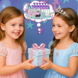 120Pcs Mermaid Party Favors Stickers Pencils Notebooks Stampers