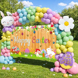 Easter Party Decorations 153PCS Easter Balloon Arch Kit Pastel