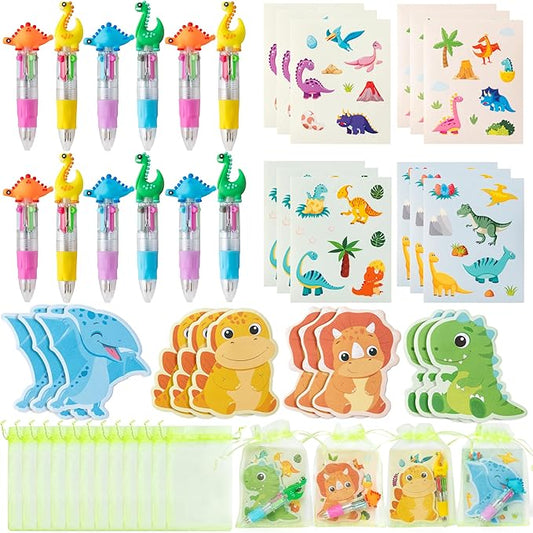 Dinosaur Stationery Party Gift 24 Pack Spring Stuffers Prizes with