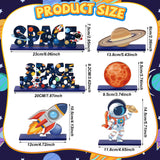 6 Pcs Space Theme Party Decoration Outer Space Table