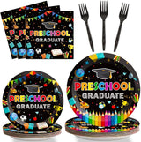 Preschool Graduation Party Supplies Pre-K Grad Tableware Set