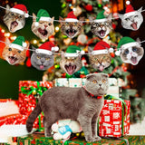 Christmas Cat Garlands Cat Birthday Banner Party Decoration Cats